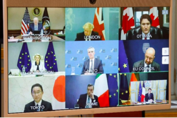 Condena G7 invasión rusa a Ucrania adelantan que habrá sanciones