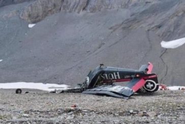 Hallan los restos de avión estrellado en los Alpes suizos hace 54 años