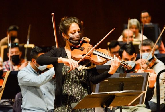 Leticia Moreno recreará auroras boreales con su violín y la Ofunam en la sala Nezahualcóyotl