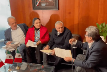 Se reúne Adán Augusto con senadores de Morena, PT, PES y PVEM para dialogar sobre Plan B