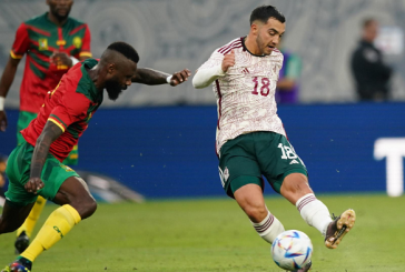 México reacciona y alcanza empate ante Camerún