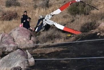 Tres muertos al chocar dos helicópteros que combatían incendio en California