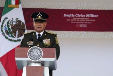 Llamado a fortalecer la unidad nacional, realiza el general Cresencio Sandoval