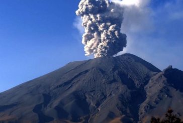 Sin riesgo para la población por actividad del Popocatépetl